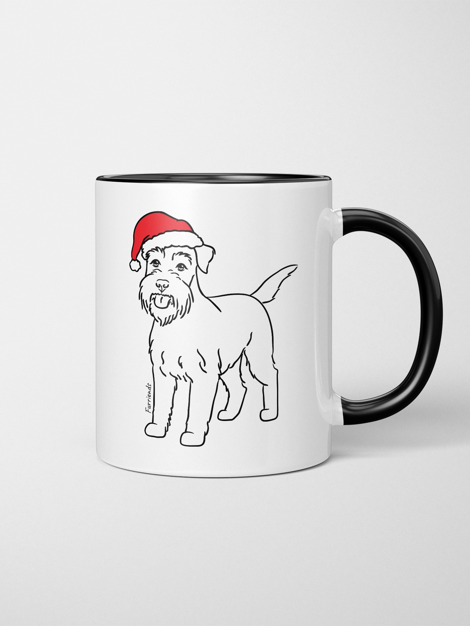 Schnauzer Christmas Edition Ceramic Mug
