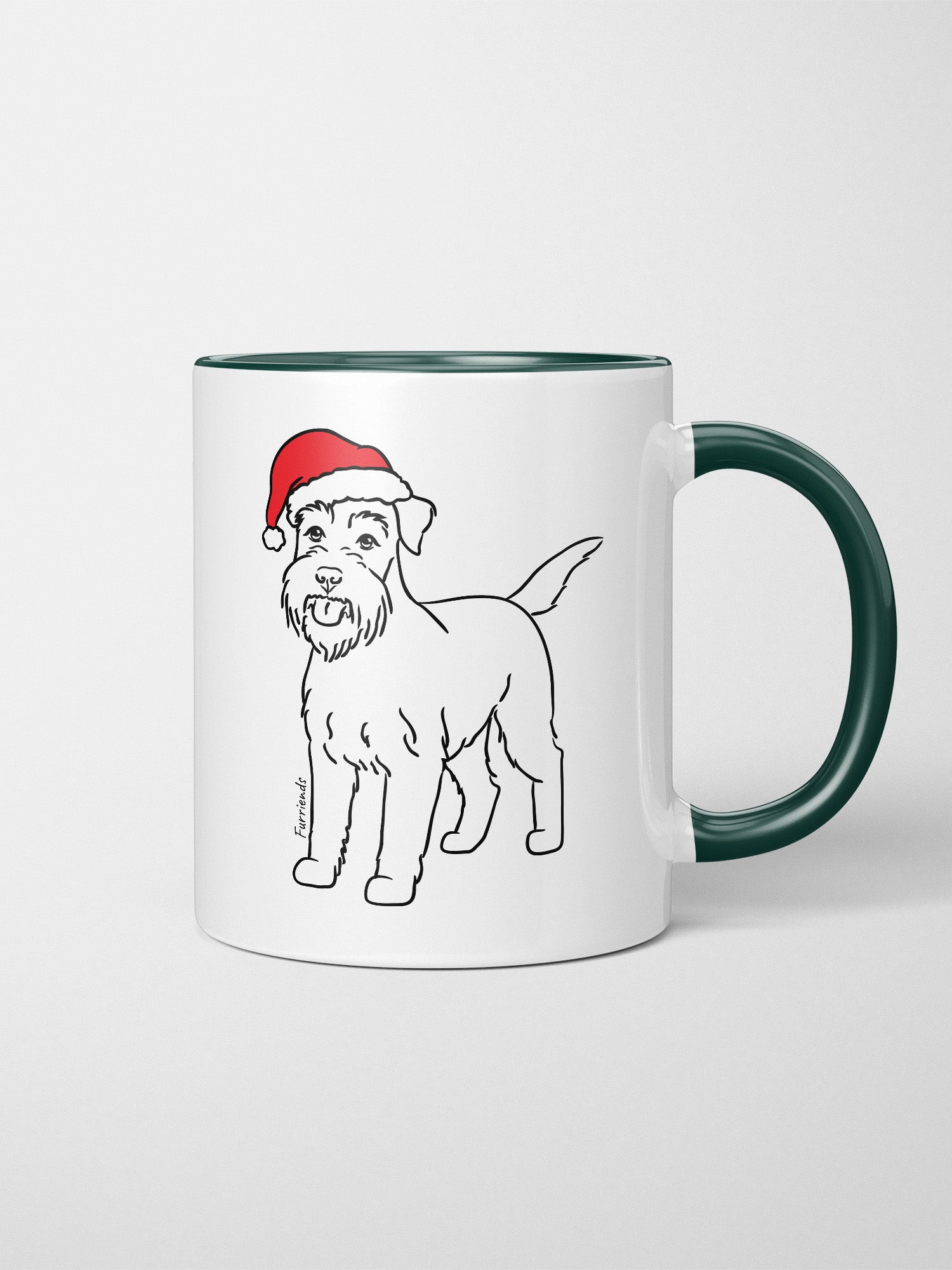 Schnauzer Christmas Edition Ceramic Mug