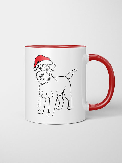 Schnauzer Christmas Edition Ceramic Mug