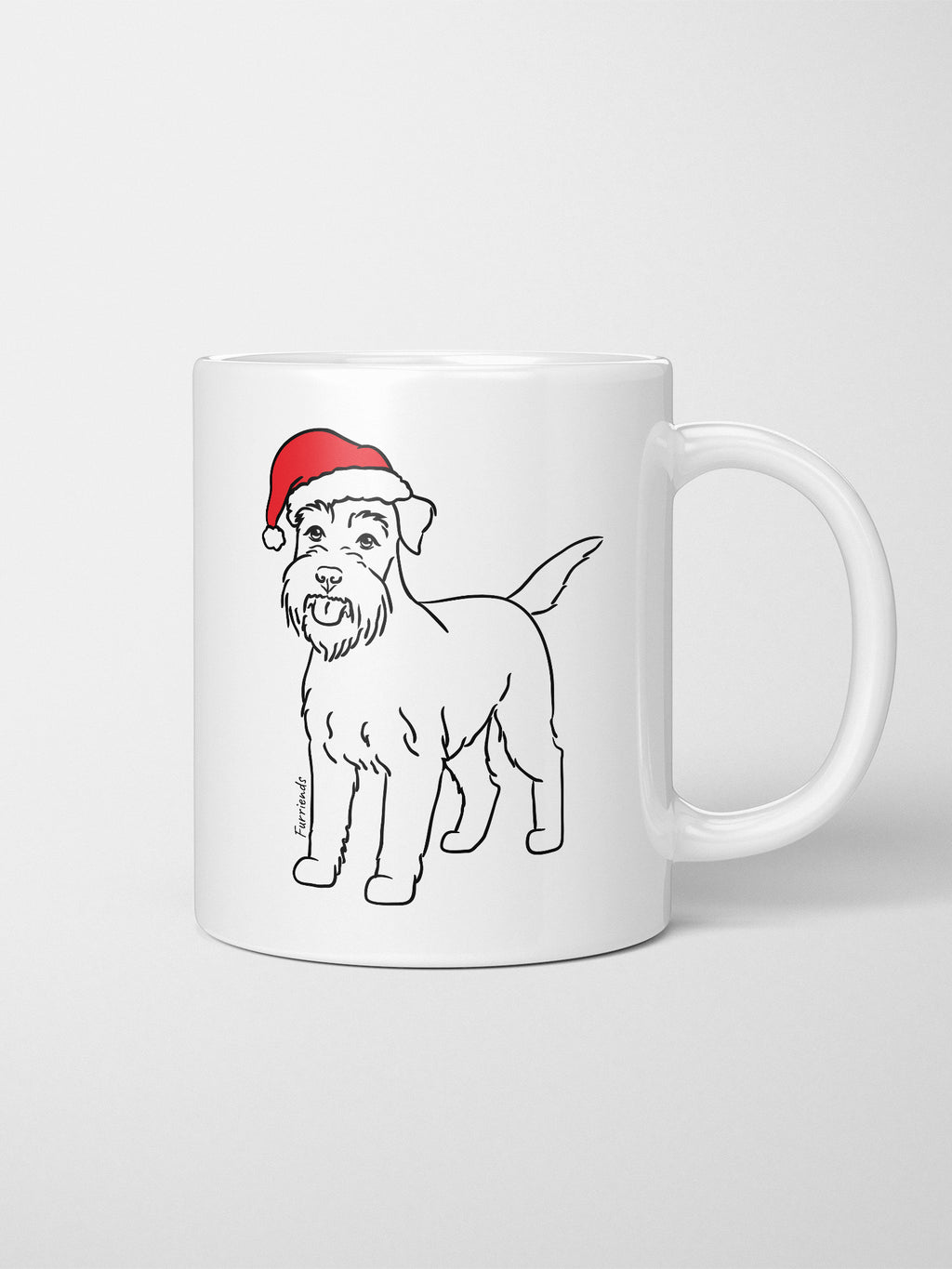 Schnauzer Christmas Edition Ceramic Mug