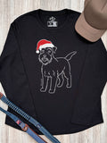 Schnauzer Christmas Edition Olivia Women's Long Sleeve Tee