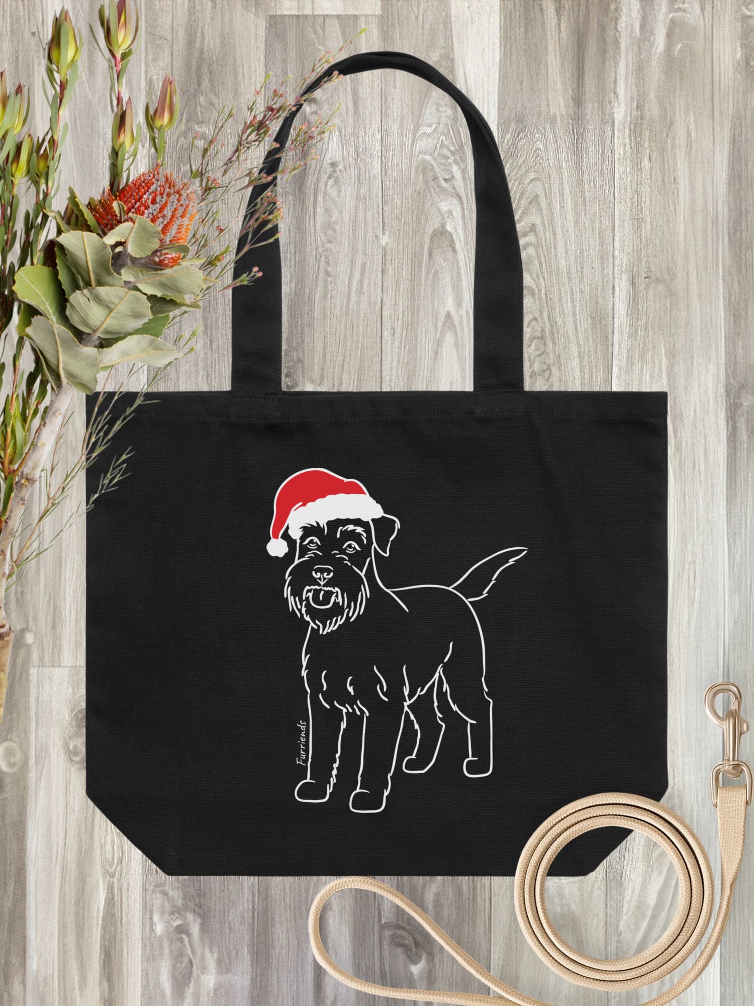 Schnauzer Christmas Edition Stella Tote