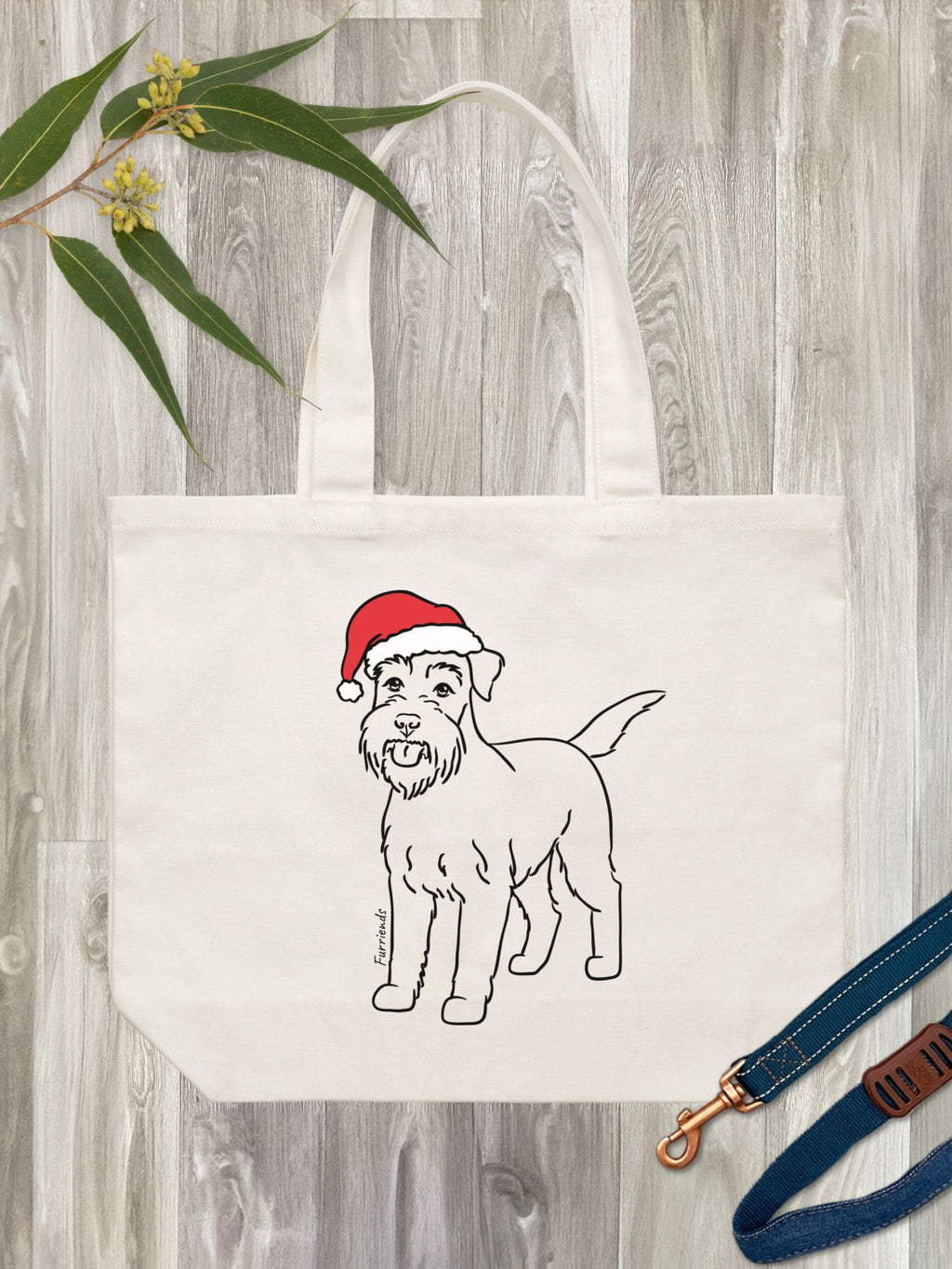 Schnauzer Christmas Edition Stella Tote