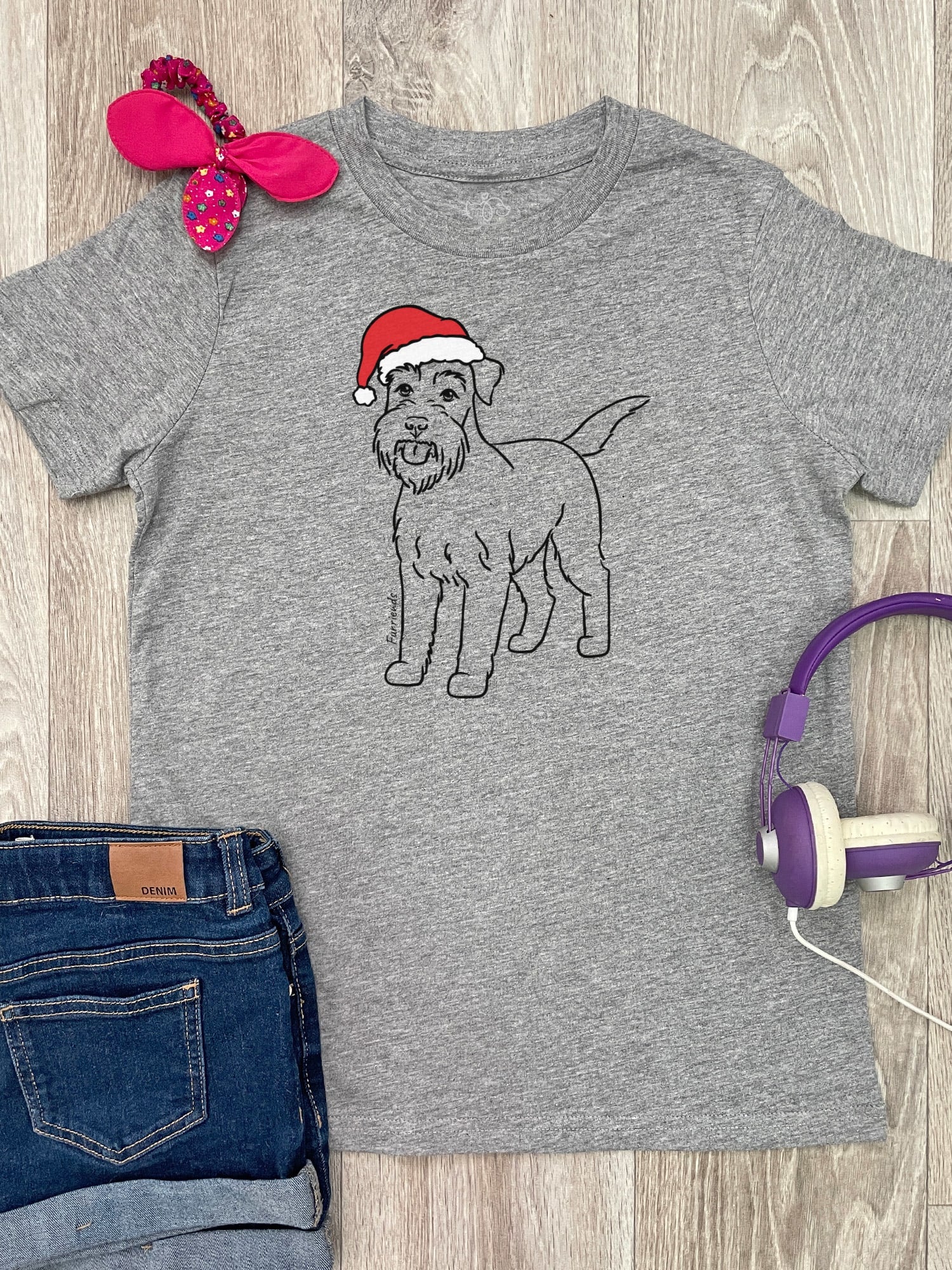 Schnauzer Christmas Edition Youth Tee