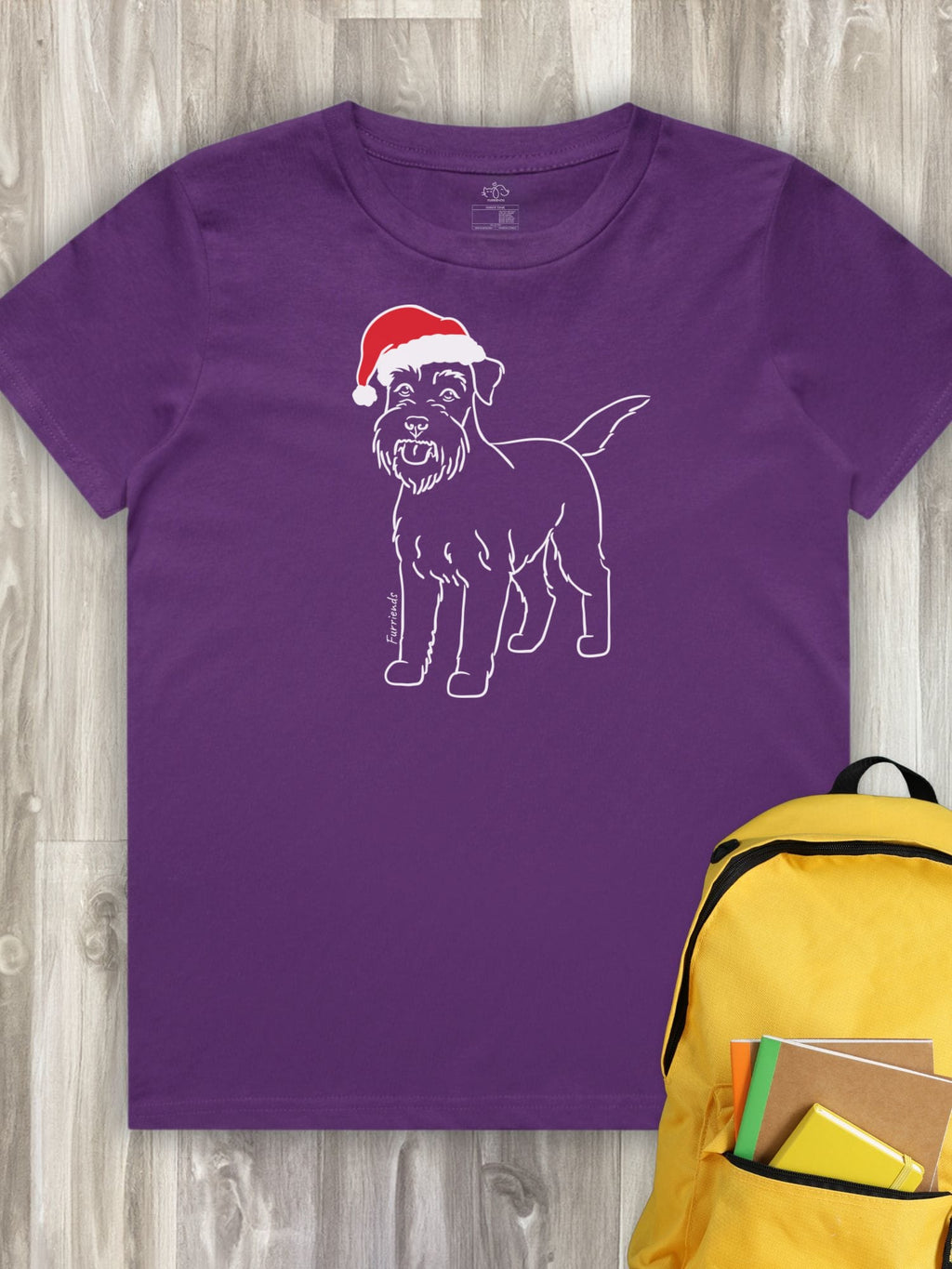 Schnauzer Christmas Edition Youth Tee