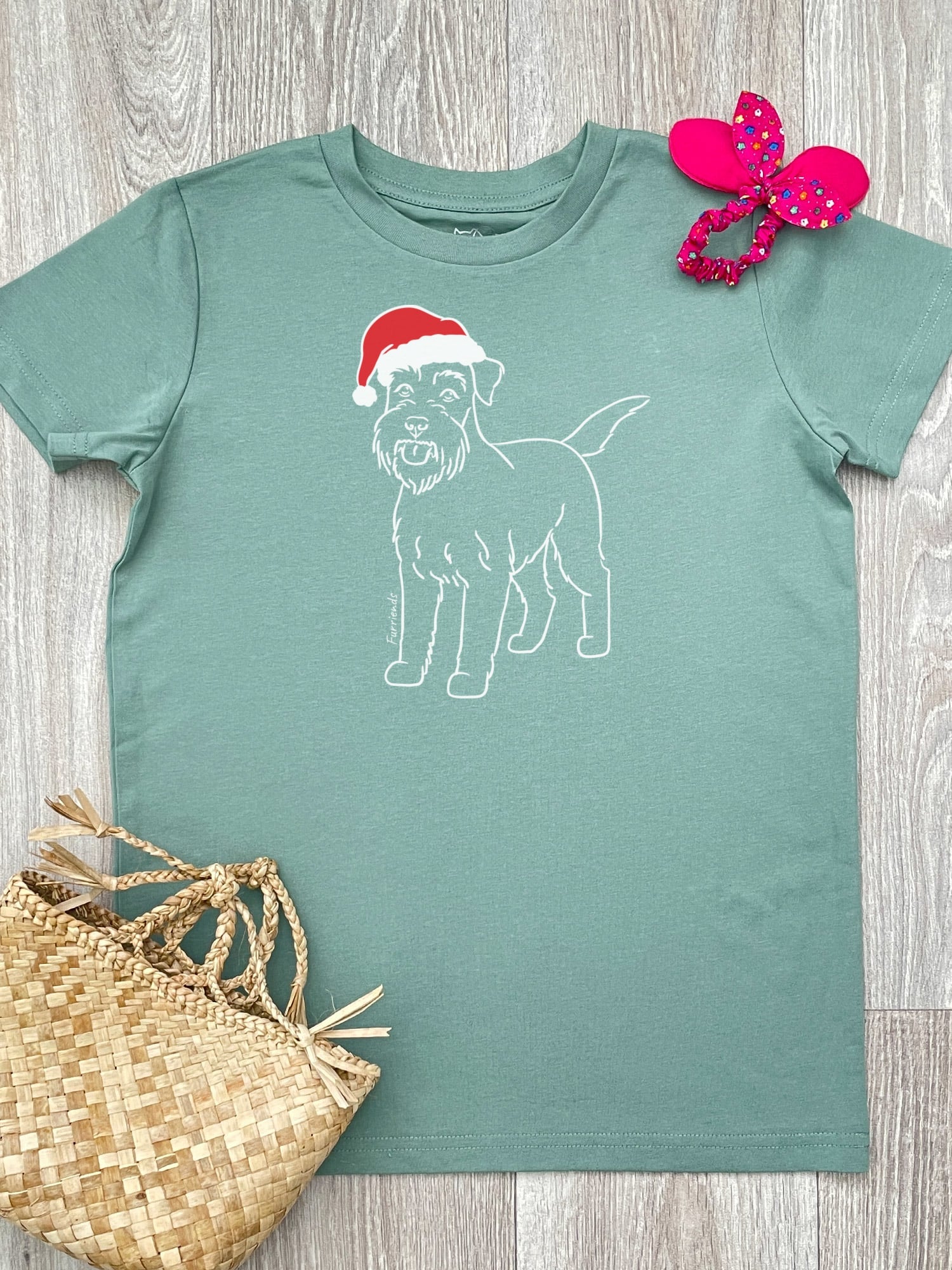Schnauzer Christmas Edition Youth Tee