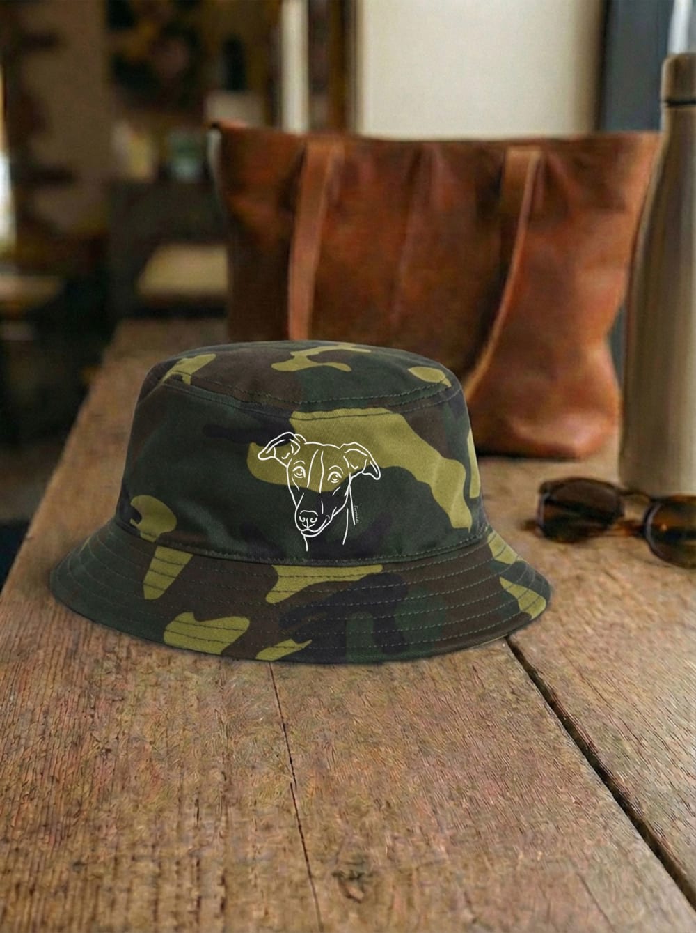 Whippet Bucket Hat