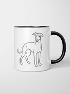 Whippet Ceramic Mug
