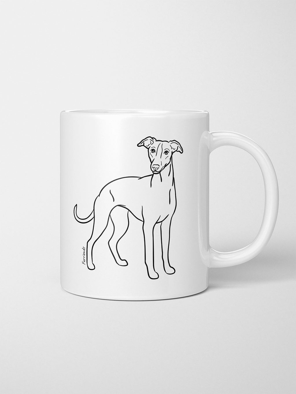 Whippet Ceramic Mug