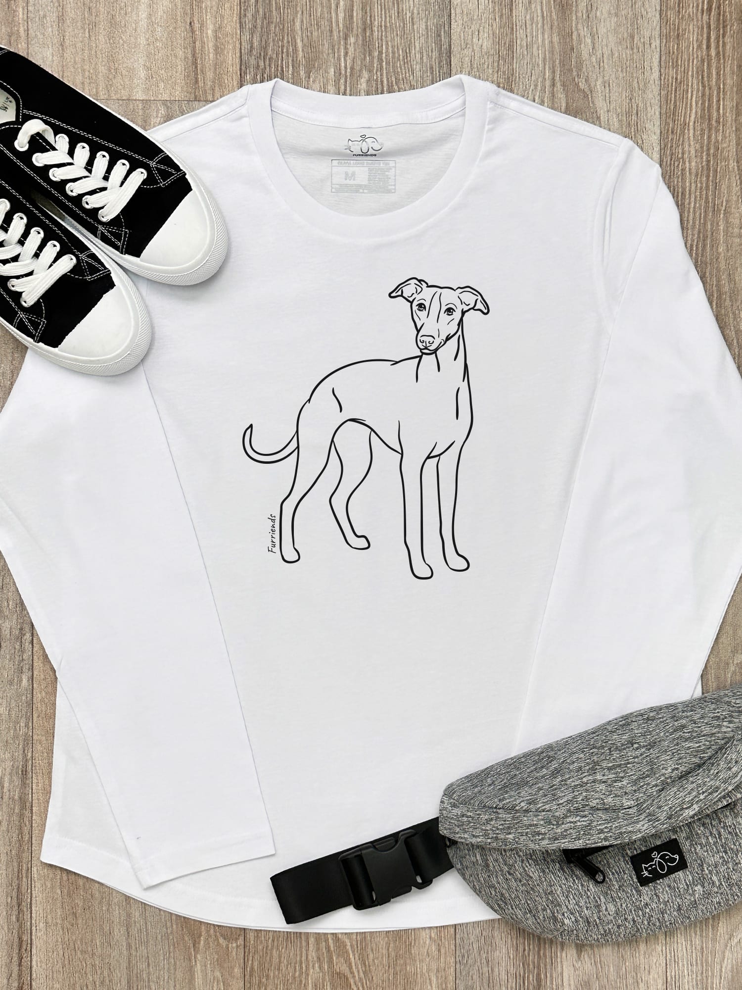 Whippet Olivia Women's Long Sleeve T-Shirt