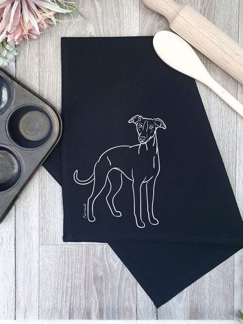 Whippet Tea Towel