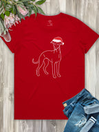 Whippet Christmas Edition Ava Women's Regular Fit Tee