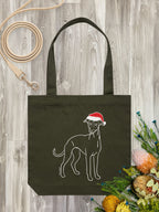 Whippet Christmas Edition Edith Tote