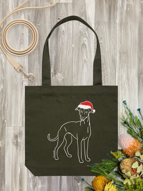 Whippet Christmas Edition Edith Tote