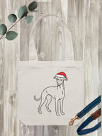 Whippet Christmas Edition Edith Tote