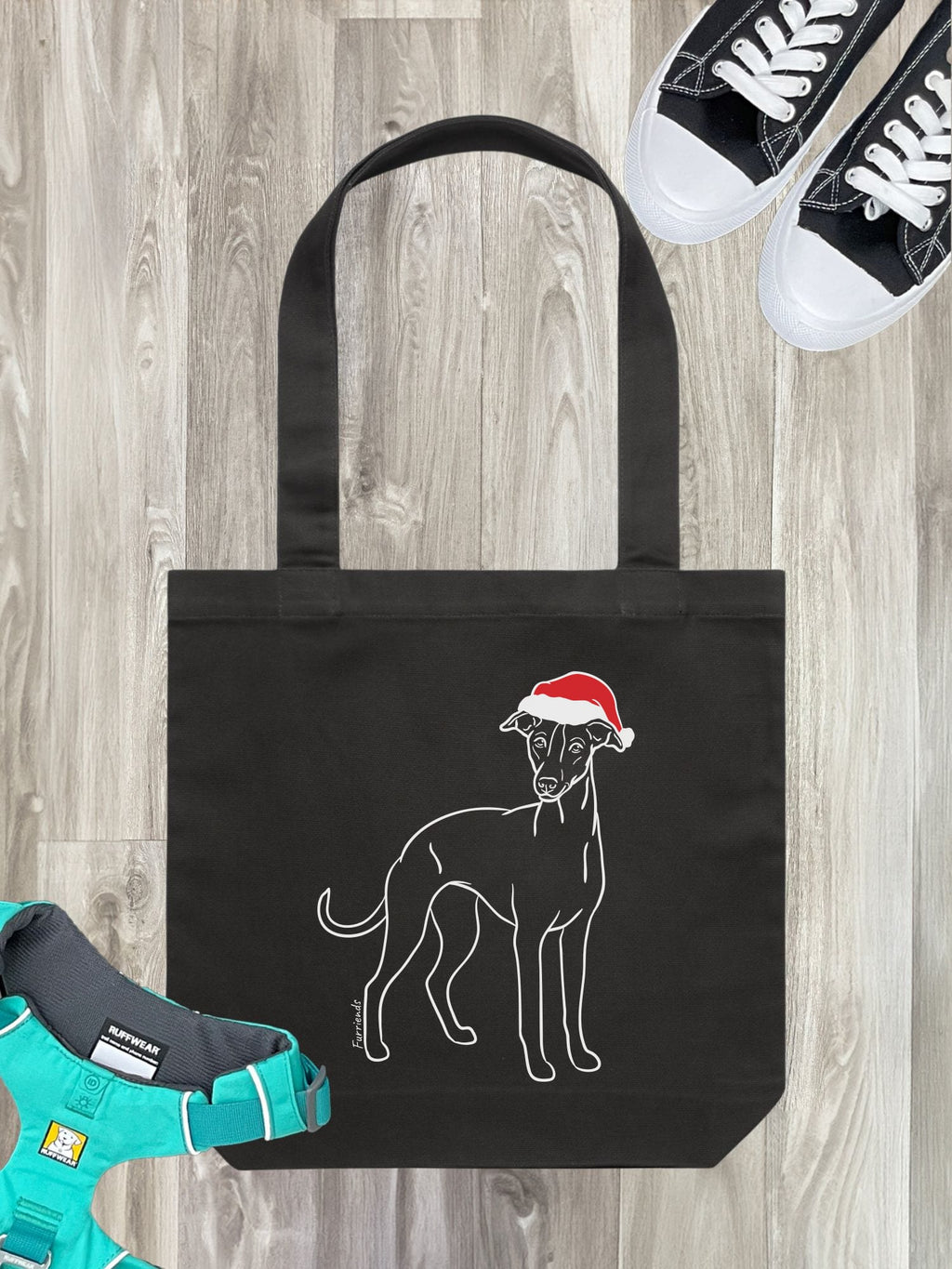 Whippet Christmas Edition Edith Tote