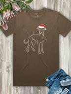 Whippet Christmas Edition Essential Unisex Tee