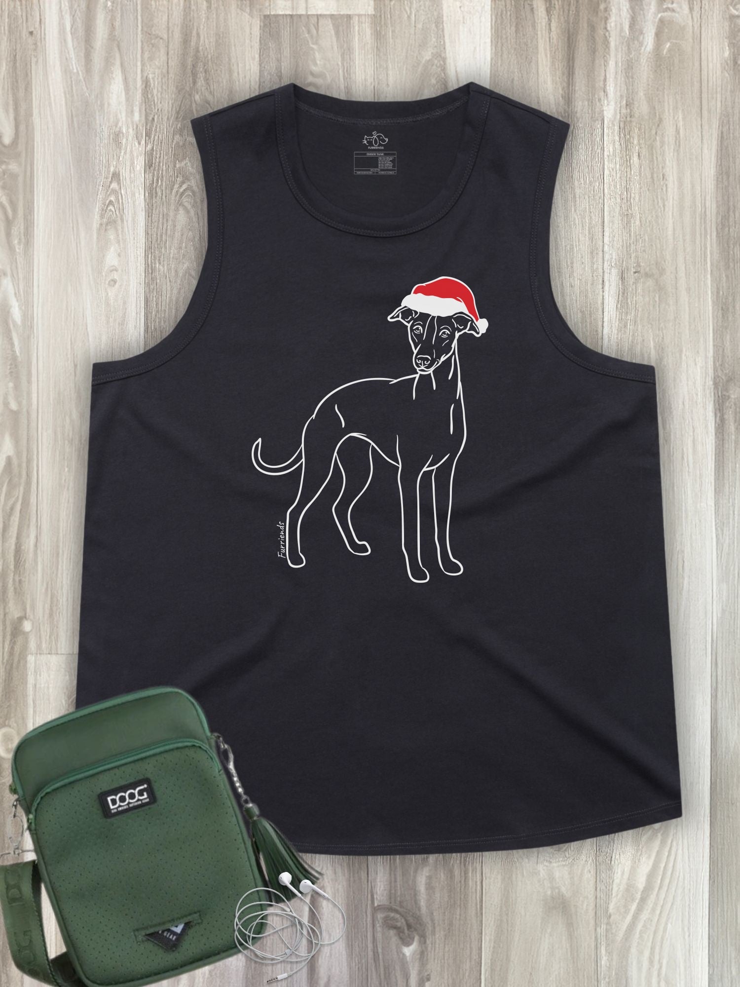 Whippet Christmas Edition Ember Women's Tank