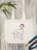Whippet Christmas Edition Stella Tote