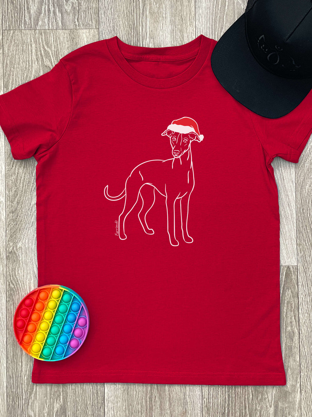 Whippet Christmas Edition Youth Tee