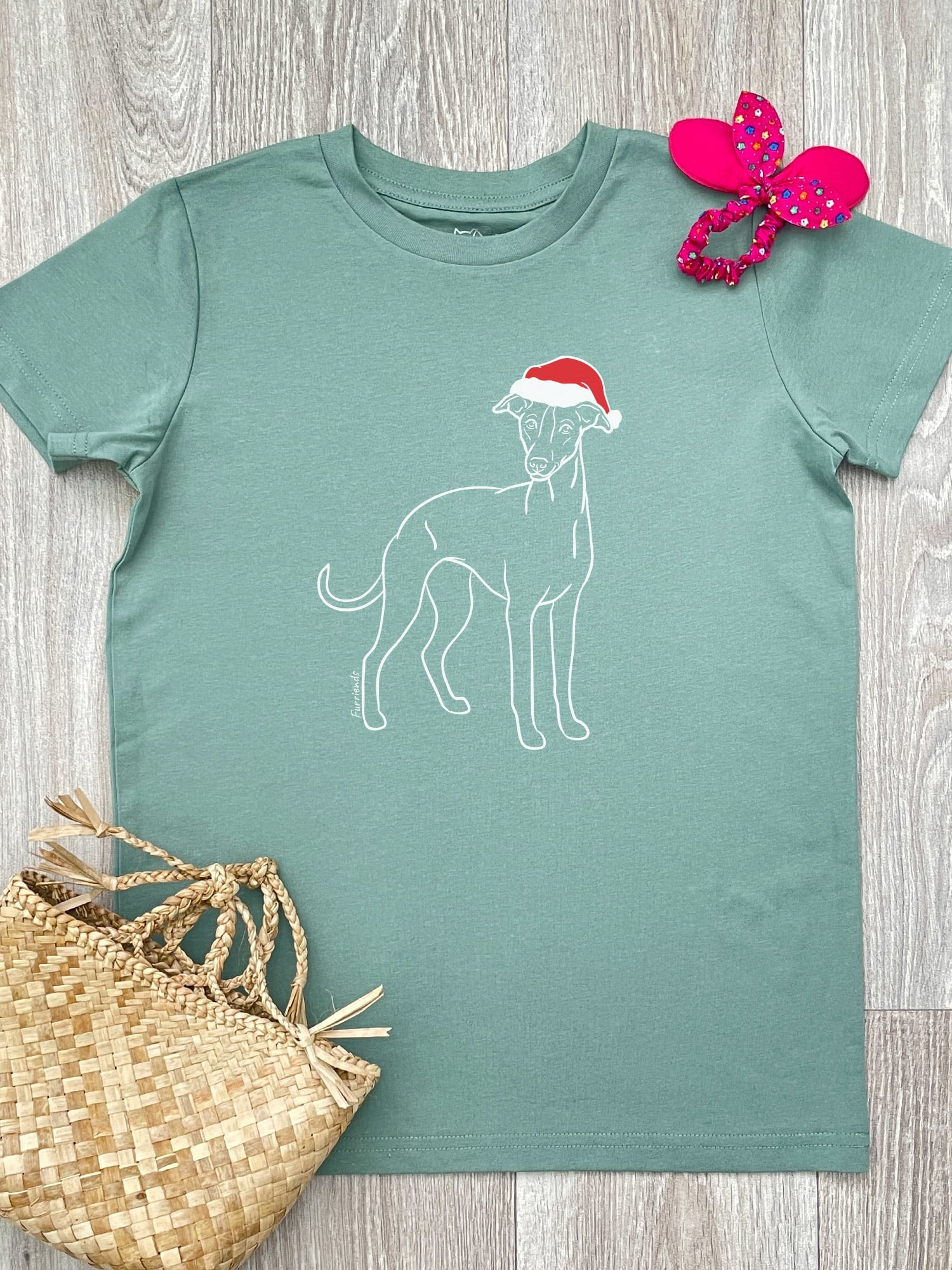 Whippet Christmas Edition Youth Tee