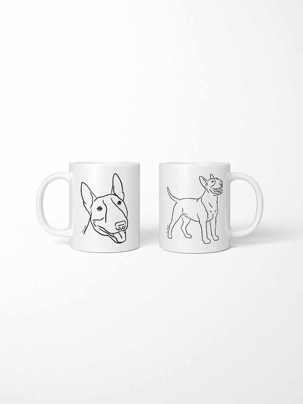 Bull Terrier Ceramic Mug