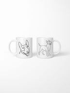 Bull Terrier Ceramic Mug