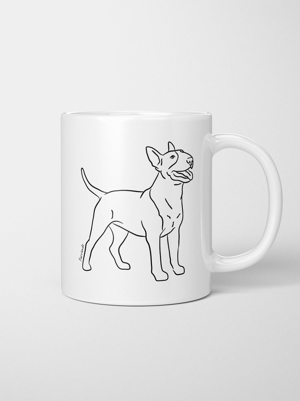 Bull Terrier Ceramic Mug