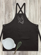 Bull Terrier Jarrah Crossback Apron