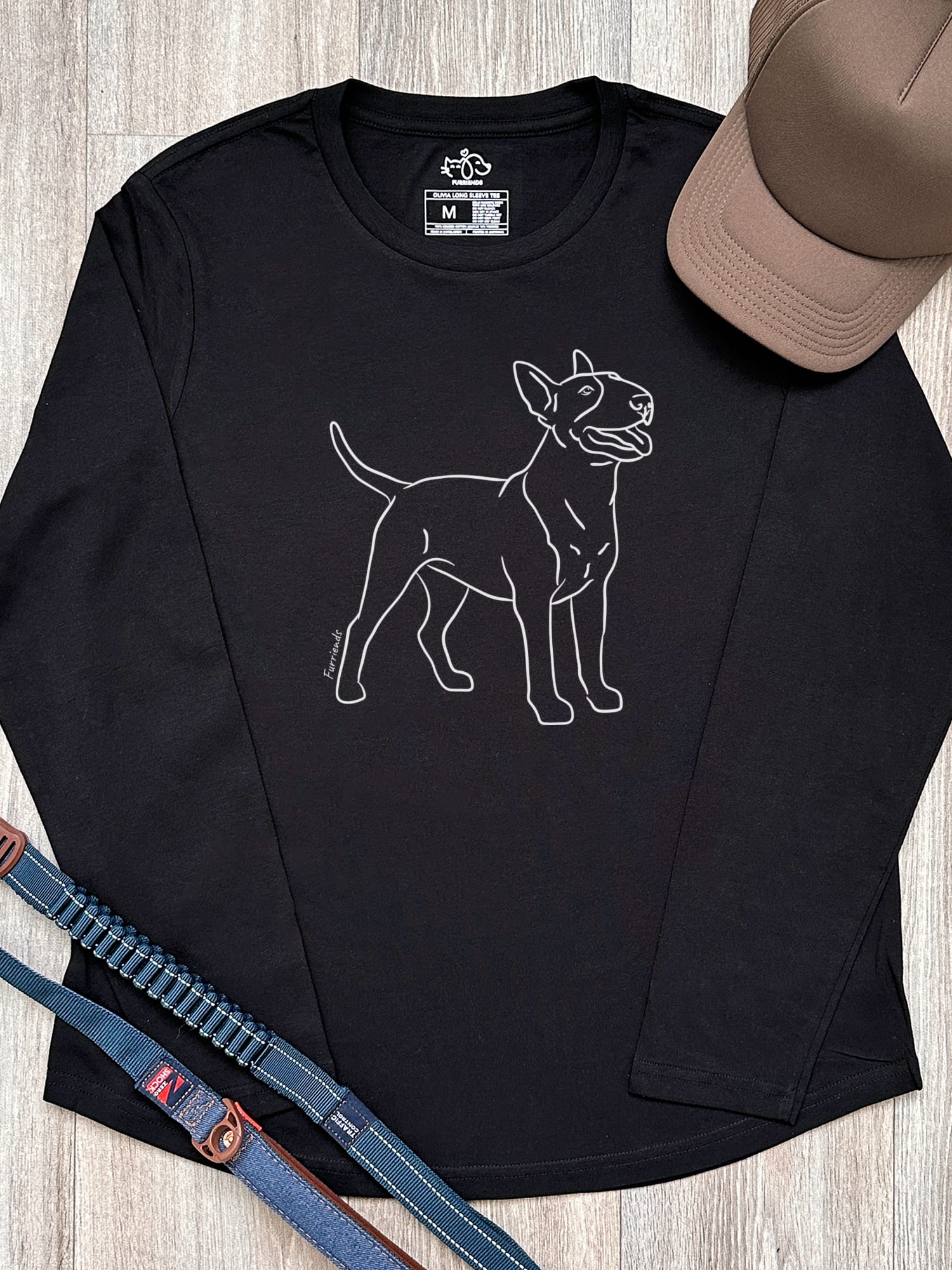 Bull Terrier Olivia Women's Long Sleeve T-Shirt