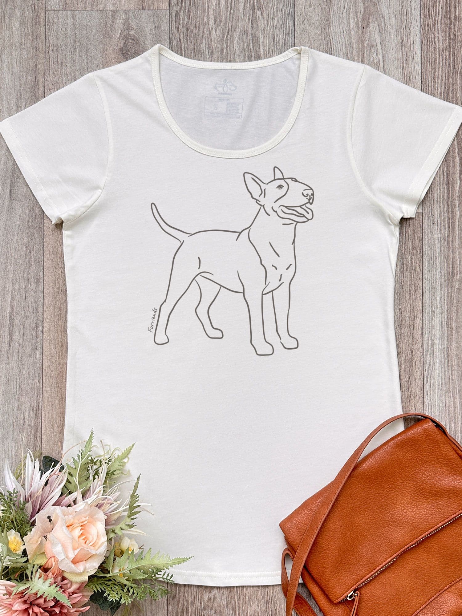 Bull Terrier Remi Women's Scoop Neck T-Shirt