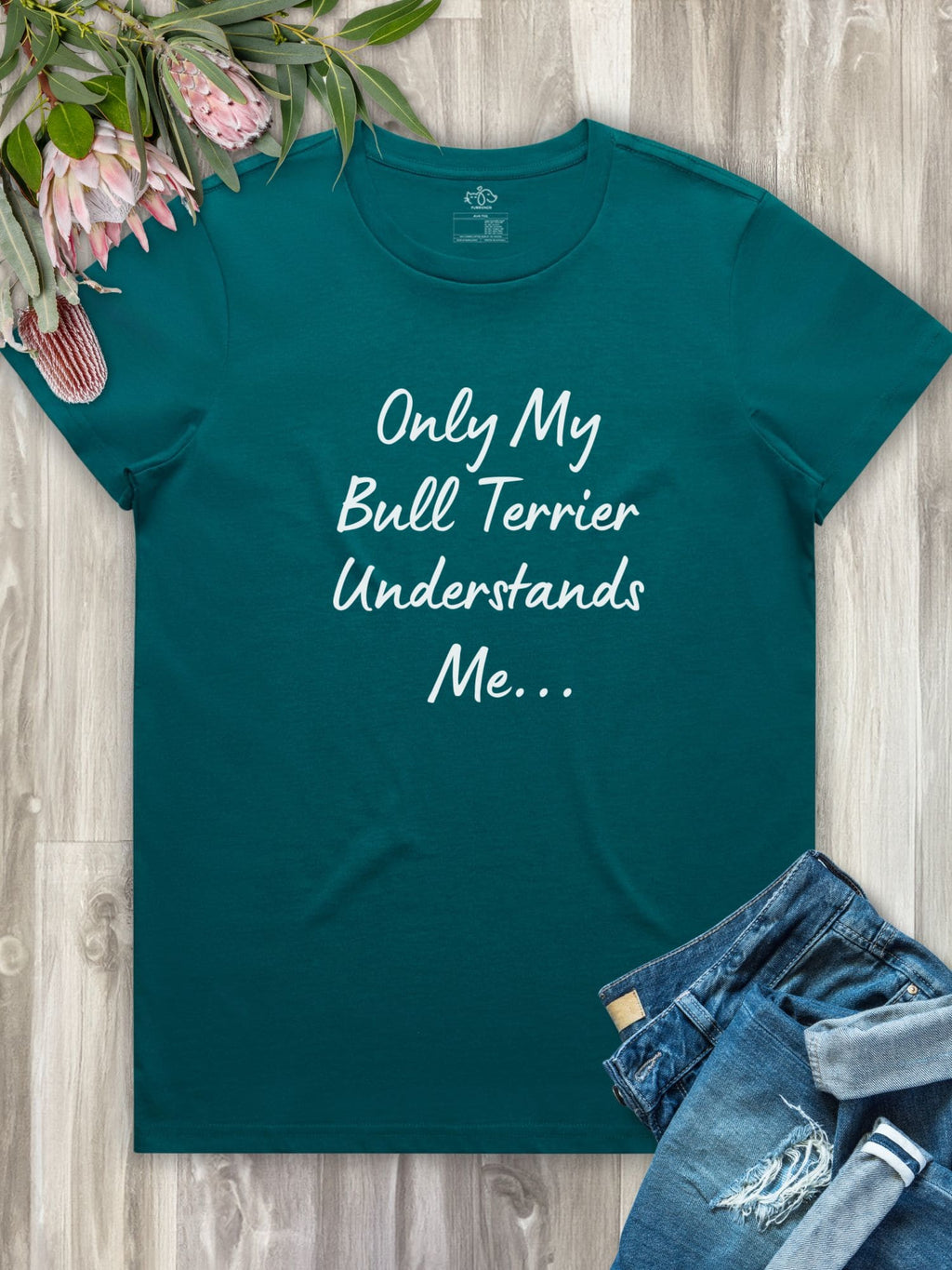 Only My Bull Terrier Understands Me Regular Fit T-shirt