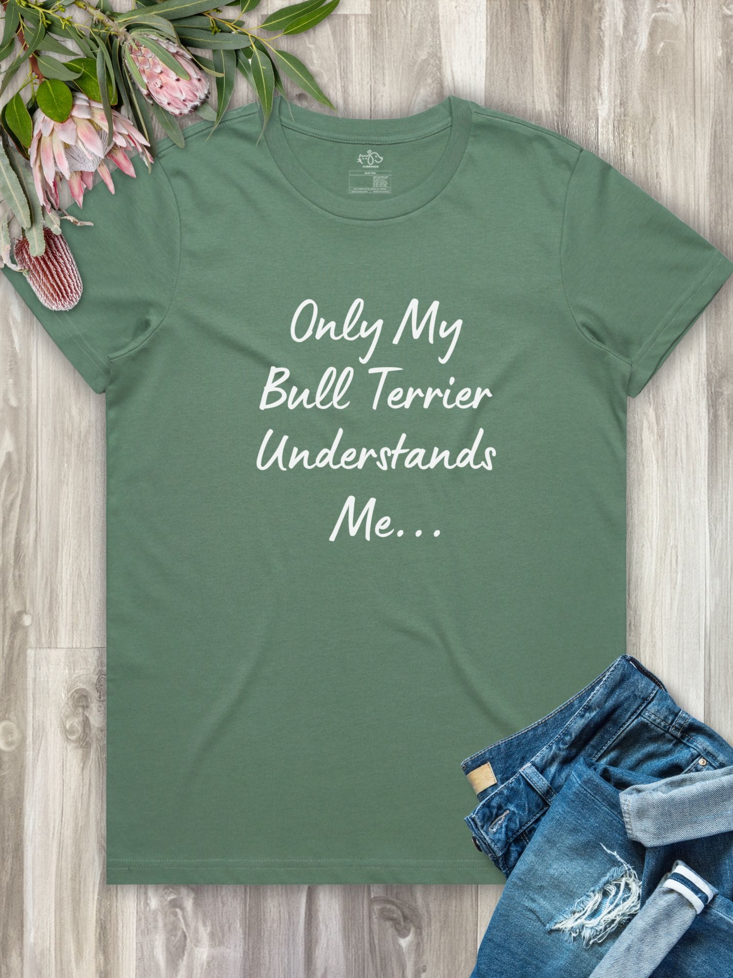 Only My Bull Terrier Understands Me Regular Fit T-shirt