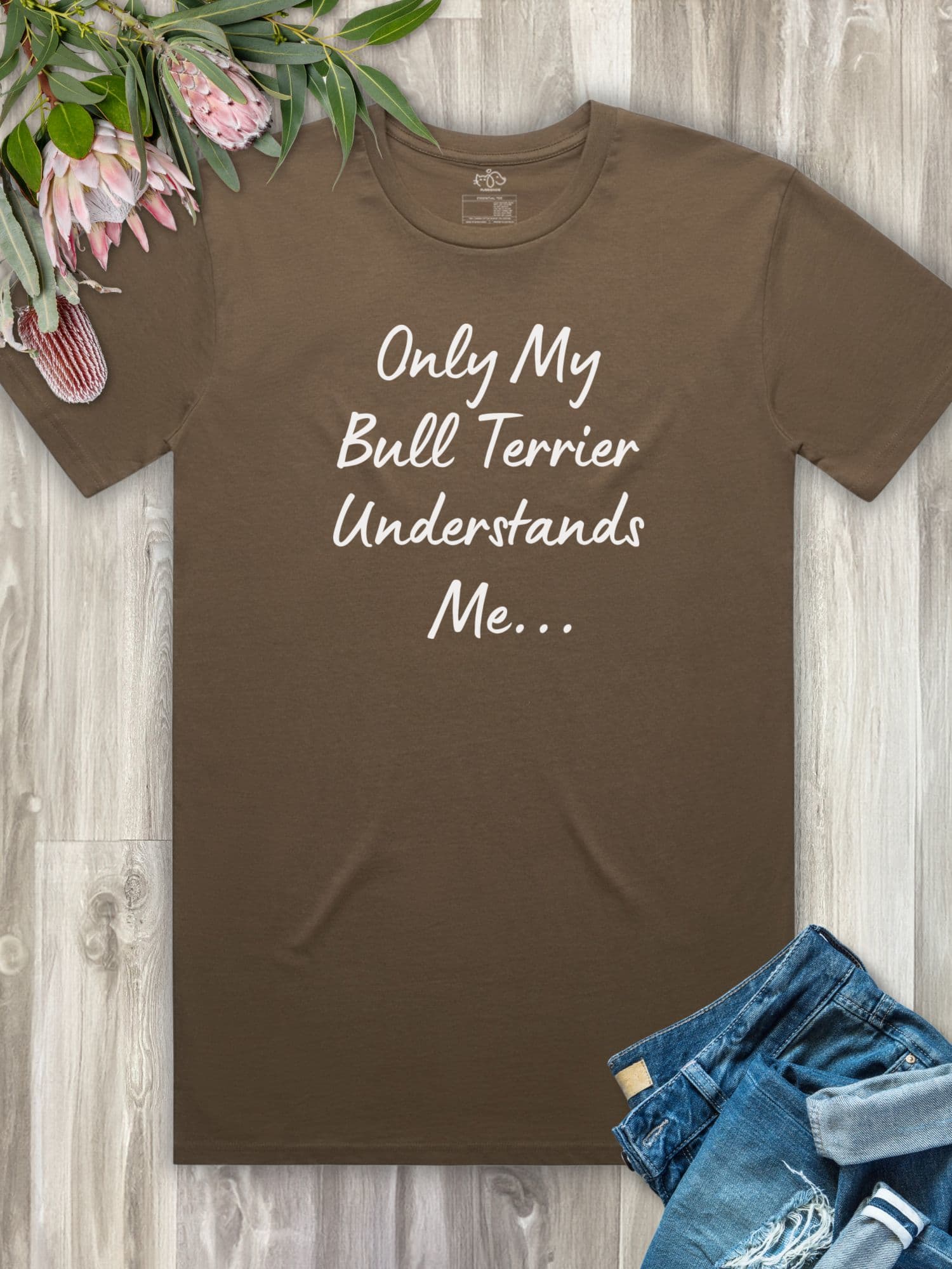 Only My Bull Terrier Understands Me Regular Fit T-shirt