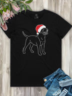Bull Terrier Christmas Edition Ava Women's Regular Fit Tee
