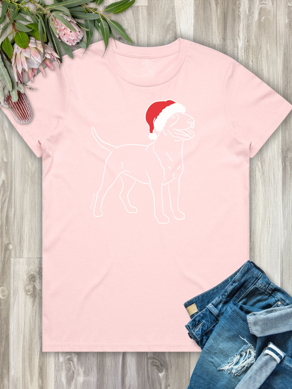Bull Terrier Christmas Edition Ava Women's Regular Fit Tee