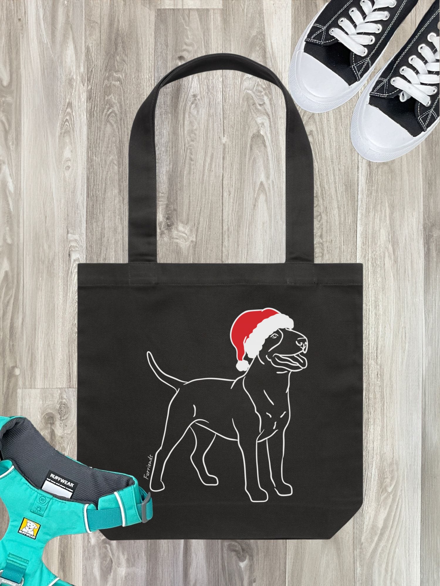 Bull Terrier Christmas Edition Edith Tote