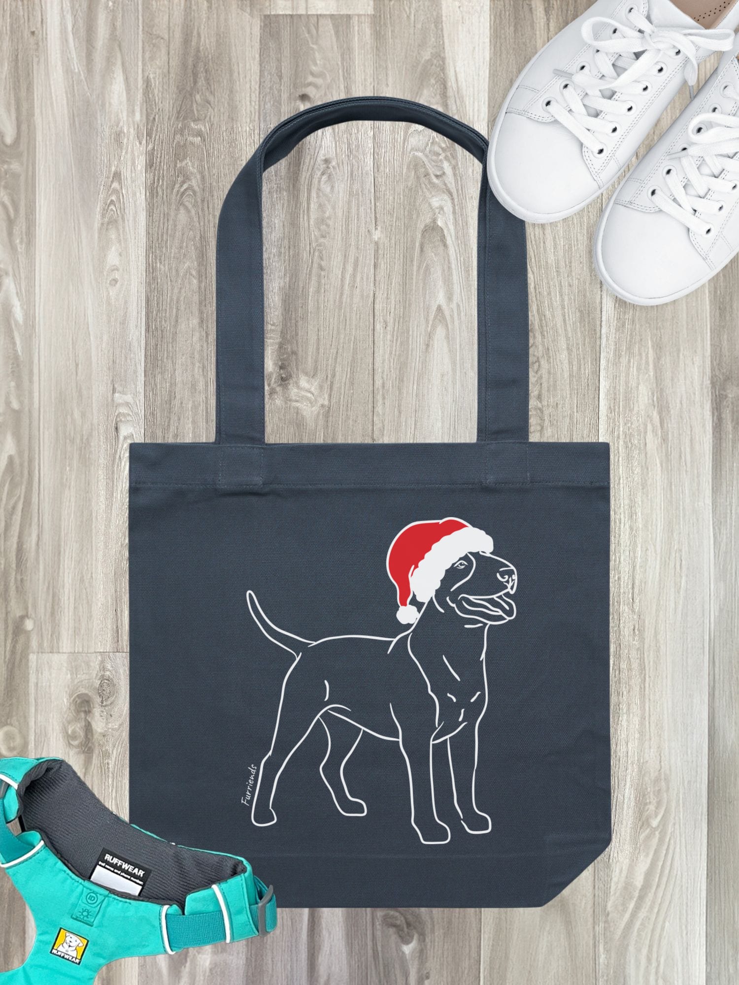 Bull Terrier Christmas Edition Edith Tote