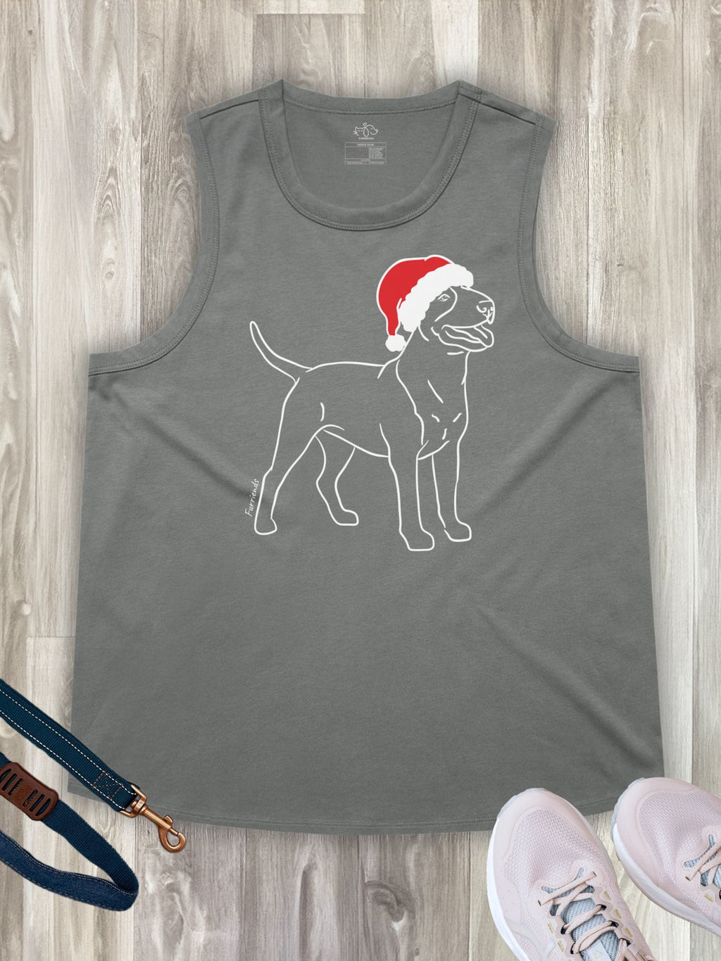 Bull Terrier Christmas Edition Ember Women's Tank