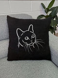 Burmese Linen Cushion Cover