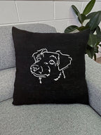 Jack Russell Terrier (Rough Coat) Linen Cushion Cover