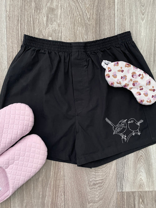 Superb Fairy Wren Finley Cotton Boxer Shorts