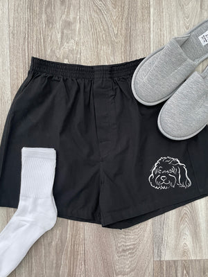Cavoodle Finley Cotton Boxer Shorts