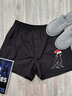 Sulphur-Crested Cockatoo Christmas Edition Finley Cotton Boxer Shorts