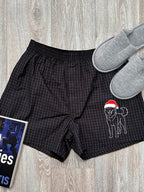 Husky Christmas Edition Finley Cotton Boxer Shorts