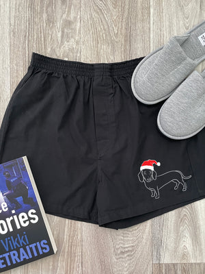 Dachshund Finley Cotton Boxer Shorts