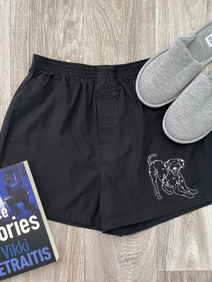 Dalmatian Finley Cotton Boxer Shorts