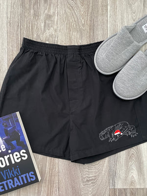 Lace Monitor Finley Cotton Boxer Shorts