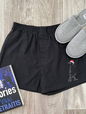 Australian Magpie Finley Cotton Boxer Shorts