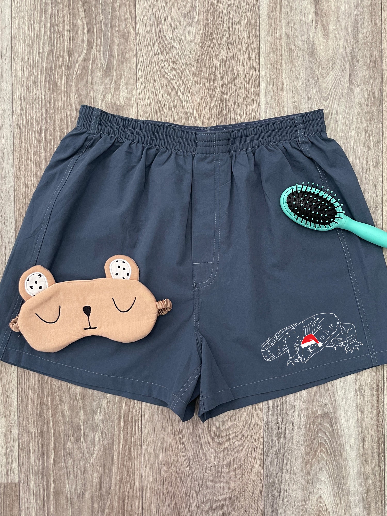 Lace Monitor Finley Cotton Boxer Shorts